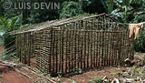 Hut made of mud bricks