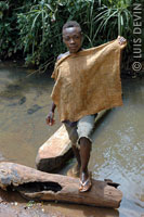 Pygmy bark clothes
