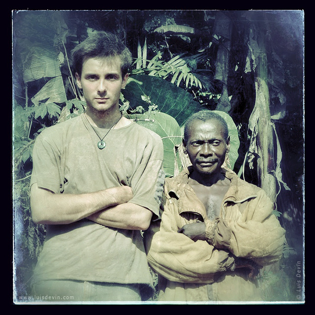 Baka friend, from Luis Devin's fieldwork in Central Africa (Baka Pygmies, Cameroon)