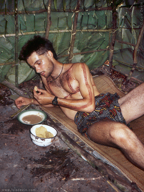 Initiation rite (6), from Luis Devin's fieldwork in Central Africa (Baka Pygmies, Cameroon)