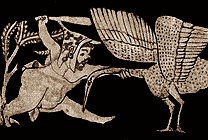 Geranomachia (war between Pygmies and cranes)