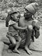 Elderly with a child (Baka Pygmies, Cameroon)